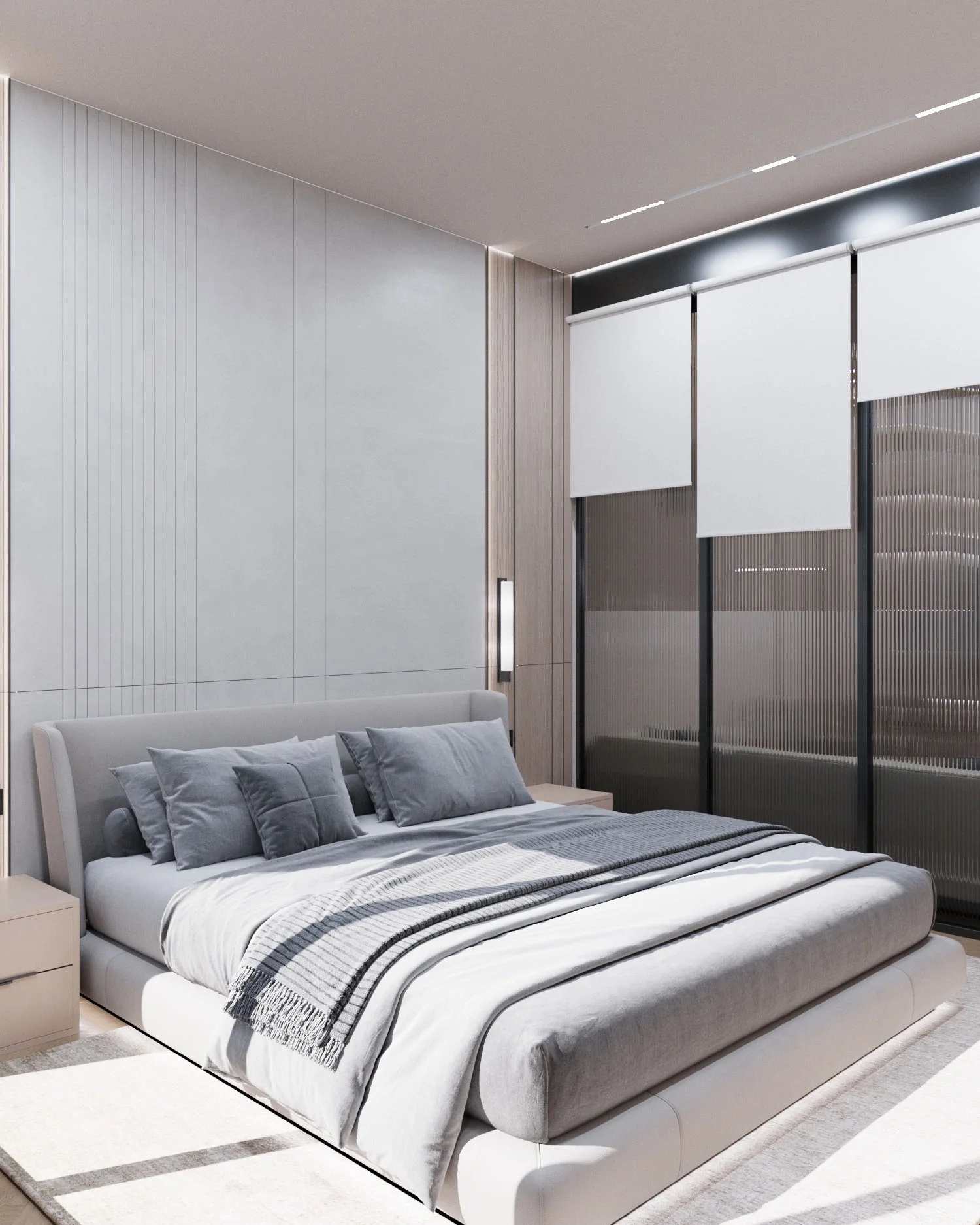 Квартира под сдачу - хай-тек - спальня 8